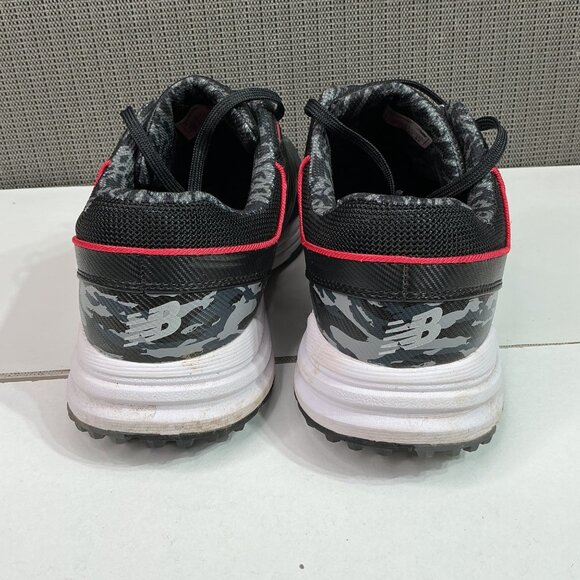 New Balance Mens Golf Shoes NBG2010BK Black Camo Spikeless Size 11 2E Wide - Picture 3 of 6